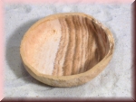 Futterschale mamoriert braun-weiß rund ca. 6,5cm